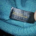 Outback Red  S Coquette Turquoise Wool Babydoll Sweater Photo 7