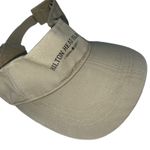 Hilton Head Island Visor Hat Cap Adjustable Cotton Camp Golf Tennis Holiday Brown Photo 2