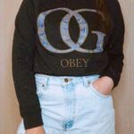 Obey CREWNECK SWEATSHIRT PULLOVER GRAPHIC L Photo 0