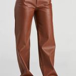 Windsor Brown Leather Pants Photo 3