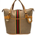 Gucci  GG Sherryline Oversized Tote Bag With: Double Zip Padlock Key Hangtag Photo 10