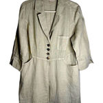 Soft Surroundings Soft Surrounding Eza Jacket 100% Linen Women’s Size Medium 2AC13 Photo 0