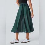 Unbranded Women’s Teal Sheer Midi Sport Skirt w/ Built Photo 8
