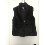 NeckWorks Women's Full Zip Faux Fur Vest Jacket Lined Size XS Brown Photo 1