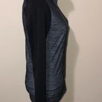 Lululemon Daily Yoga Jacket Size 4 Denim Polar Haze Black Style W4A54S Pockets Photo 2