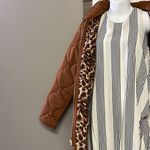 Isaac Mizrahi Quilted Barn Cognac Jacket- Small Photo 6