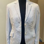 Brooks Brothers Classic Seersucker Blazer Size 4 Photo 3
