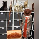 Handmade Vintage Tooled Leather Purse Made in Mexico Photo 2