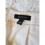 Ann Taylor  Women's Mini Skirt Y2K Off White Corset Lace Up Front Size NWOT Photo 6