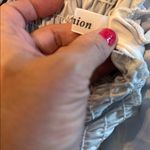 Blue and White Patterned Maxi Romper Size L Photo 7