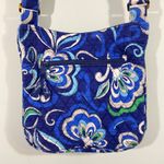 Vera Bradley Blue Mediterranean Paisley Crossbody Bag 9.5 x 10 Photo 1
