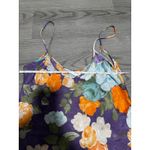 Victoria's Secret Vintage Gold Label Rare Cami Top Floral Print Silk Blend sz S Photo 2
