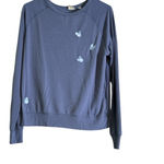 Disney Vintage Junk Food blue  sweatshirt with Mickey Mouse print Photo 0