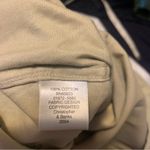 Christopher & Banks Khaki Button-Up Shirt Bear Embroidery Size Med Photo 7