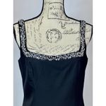 Camila Coelho  Sheath Straps Embellished Rhinestones Black M Photo 8