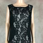 Love Squared Plus Size Black Lace-Panel Dress NWT 1X Photo 5