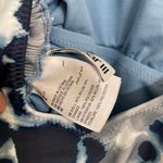 Bar III Blue Gray Tie Dye Shirred-Side One piece Swimsuit, S NWT Photo 2