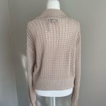 Rachel Zoe Women's Beige Knit Sweater Size S Photo 4