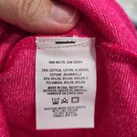 Anthropologie Anthropology by Michael Stars Shine Hot Pink Scoop Neck Top Size XS/S Short Sl Photo 10