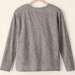 Garnet Hill Oasis knit sleep Tshirt, long sleeve, soft lyocell/tencel, taupe, M Photo 0