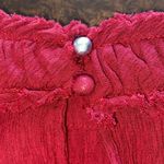 Love Riche Long Sleeve Mock Turtleneck in Red - size large Photo 5