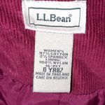 L.L.Bean L.L. Bean Maroon Corduroy 3 Button Blazer Size 16 Petite Photo 5