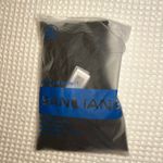 Dress Strappy Womens XL Black Tank Slit Spaghetti V Neck Bodycon Sheath AUP Photo 1