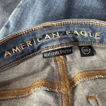 American Eagle  SZ 2 Jeggings Jeans Distressed Stretch Zip-Fly Mid-Rise Whiskered Photo 9
