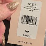 NYDJ NEW Jeans Womens Plus 28 4X Capri Back Petal Hem Gray Grey Crop NWT Photo 1