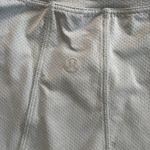 Lululemon Athletica Light Gray Muscle Tee Cropped Tank Medium Oversized Photo 2