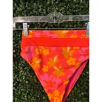 Beach Riot  Racquel Bikini Bottom Hula Hibiscus Floral Size Small NWOT Revolve Sw Photo 1