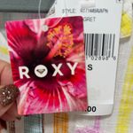 Roxy  Beach Nostalgia Top NWT size Small Striped Button Up Short Sleeve Blouse Photo 7