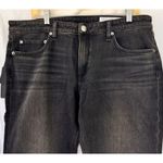 Rag and Bone  Womens Cornelia Dre Low Rise Slim Boyfriend Jeans Black Size 32 Photo 1