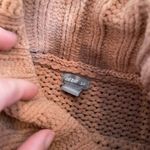 Aerie  tan brown chenille turtleneck sweater Photo 1