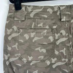 Market & Spruce  Women's Camellia Cargo Shorts Olive Green Camo 5" Inseam  Size 8 Photo 8