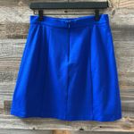 Hutch Anthropologie X  Cobalt Blue A-Line Skirt Size Small Photo 2