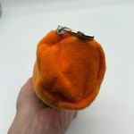 Stila Orange Terry Star Zip Cosmetic Pencil Bag Case Photo 4