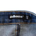 Dollhouse  distressed mini jean skirt size 11 Photo 3