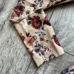 Antonio Melani brown floral blouse with belt Photo 2