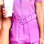 Uniquities  Belted Denim Romper Photo 0