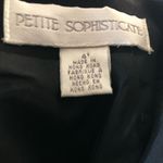 Petite Sophisticate  Black Geometric Fully Lined Business Skirt Womens Size 4 Photo 7