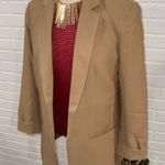 NEW Lovetree Oversized Classic Tan Women's Blazer Size M Photo 0