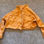 Signature 8  Orange denim jacket Photo 0