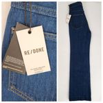 RE/DONE  Originals 70s Pocket Wide Leg Jeans Size 25 Blue Photo 3