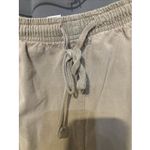 Classic Elements Beige Tank Top and Shorts Set, Women's Large, Floral Trim Photo 9