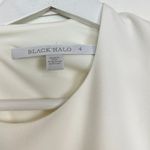 Black Halo  Brooklyn Bell-sleeve Cropped Jumpsuit in White Size US 4 Photo 6