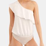 Free People Happy Hour Ruffle Body Suit Photo 3