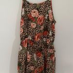 Miami Leopard Floral Romper Photo 2