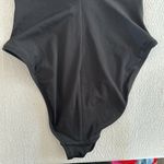 Robin Piccone Ava Plunge Underwire One-Piece swimsuit, Black, Size 10, $178 Photo 6