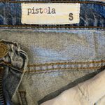 Pistola High Waisted Distressed Shorts Photo 2